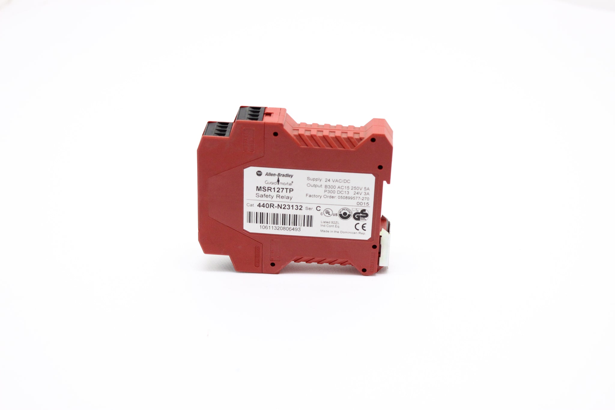 ALLEN BRADLEY GUARD MASTER MSR127TP SAFETY RELAY| Jetitech